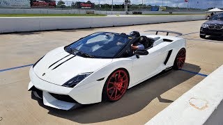 Lamborghini Gallardo Performante Supercharged 900 hp Acceleration Race 0-60 in 2.3 sec