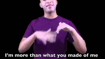 ASL musical Interpretation "Listen"