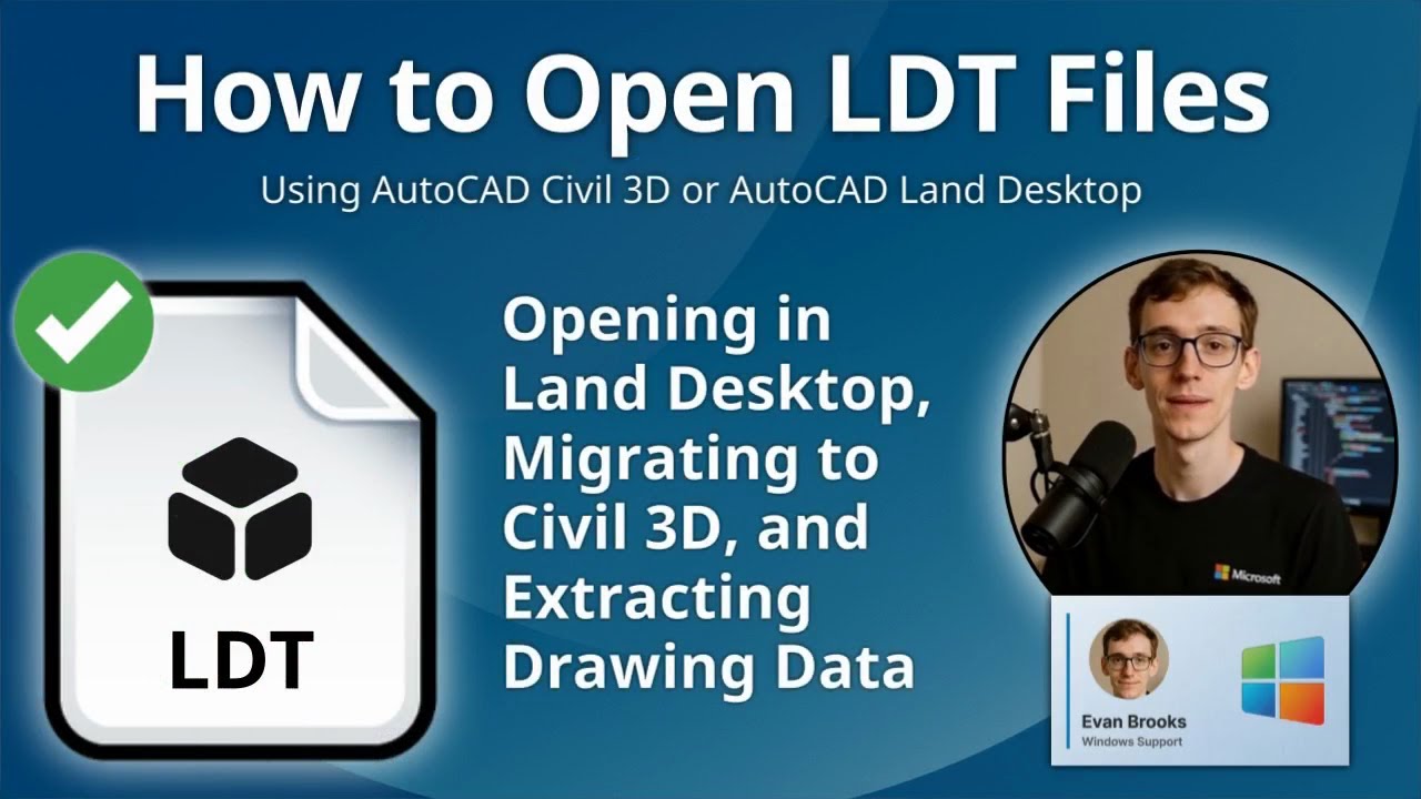 LDT Files: AutoCAD Land Desktop Project Files Explained - YouTube