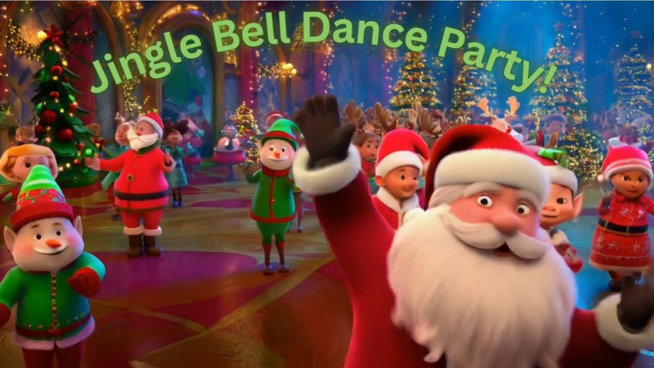 🎉🎄Jingle Bell Dance Party! 🎄💃 | Fun Christmas Dance-Along for Kids ...
