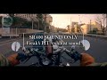 【SR400】 Freak′s PIT ダウンメガホンマフラー exhaust sound only ”ASMR”