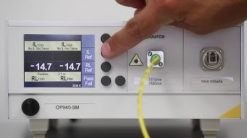 Insertion Loss and Return Loss testing