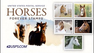 USPS #HorsesStamps