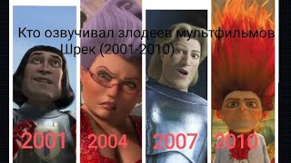 картинка: Кто озвучивал злодеев мультфильмов Шрек (2001-2010)