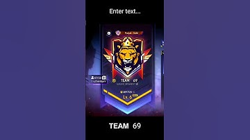 I am join V  guild  TEAM  69  #freefire #youtube #shorts #trending #viral