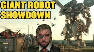 Fighting Giant Robots in Metal Gear Solid V: The Phantom Pain