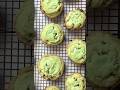 Mint Chocolate Chip Cookies