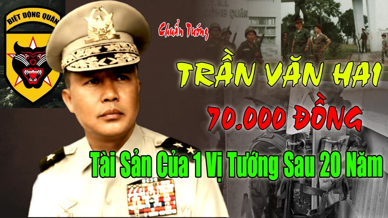 TRẦN VĂN HAI: Vị Tư Lệnh Biệt Động Quân Và Khí Tiết Cuối Cùng Tại Đồng Tâm