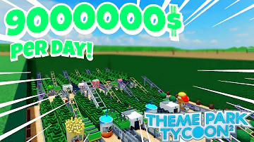 The BEST underground money farm! Theme park tycoon 2!