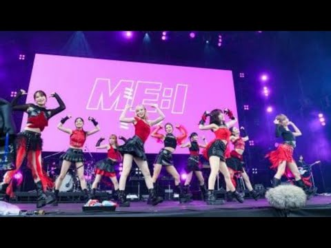 [ME:I] ROCK IN JAPAN 2025🔥 The first live band performance blew the venue away! Huge cheers from ...