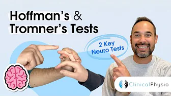 Hoffman's Test and Tromner's Sign | Expert Physio explains crucial Upper Motor Neuron Lesion Tests!