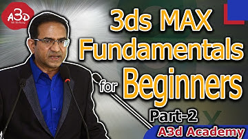 3ds Max Fundamentals for absolute beginners-Part-2|| Bangla