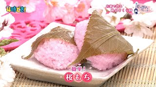 お桜餅 桜餅】 本日より季節限定「桜餅」の販売を開始しました。 広島県