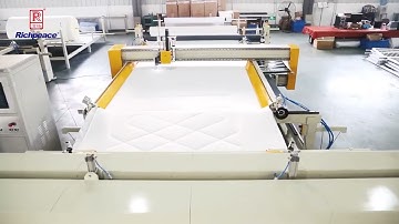 computerized single head quilting machine with auto head lifting function