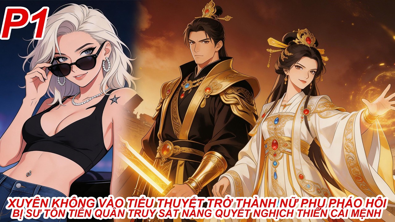 Xuyên Vào Tiểu Thuyết Thành Nữ Phụ Pháo Hôi Bị Sư Tôn Tiên Quân Truy Sát Nàng Quyết Nghịch Thiên P1