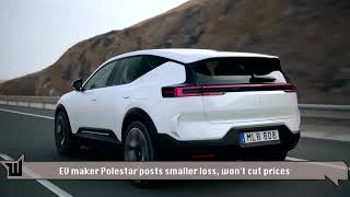 EV maker Polestar posts smaller loss, won't cut prices