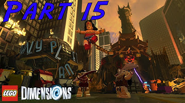 LEGO: Dimensions Gameplay Walkthrough Part 15 - Sauron Two Face Boss (PS4 XBOX 60 FPS 1080P)