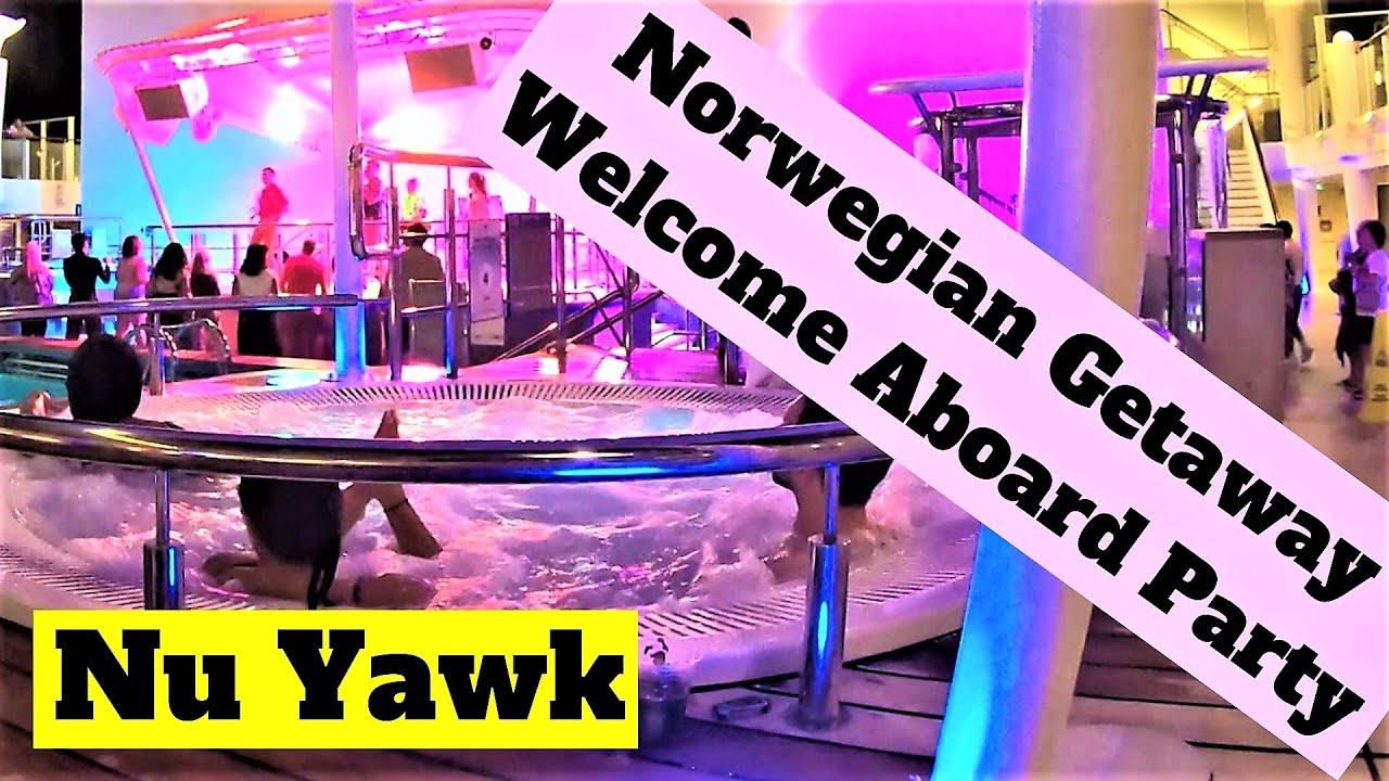 🟡 Norwegian Getaway Aboard Party! NCL Has A Second Cruise
