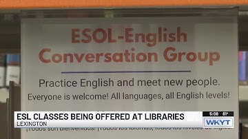 Free ESL classes create life-changing opportunities for some
