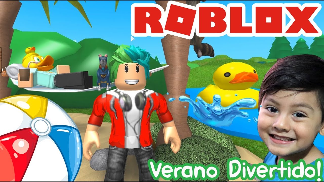 Vacaciones De Verano En Roblox Escape Summer Camp Obby Roblox Para Niños - escape the maker obby roblox