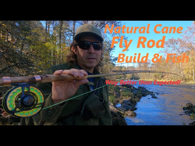 Amazing Natural Cane Fly Rod Build & Fish 