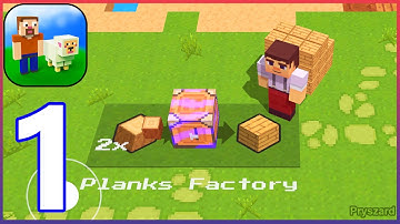 CubeCraft - Gameplay Walkthrough Part 1 Mine Blocks Craft (Android,iOS)