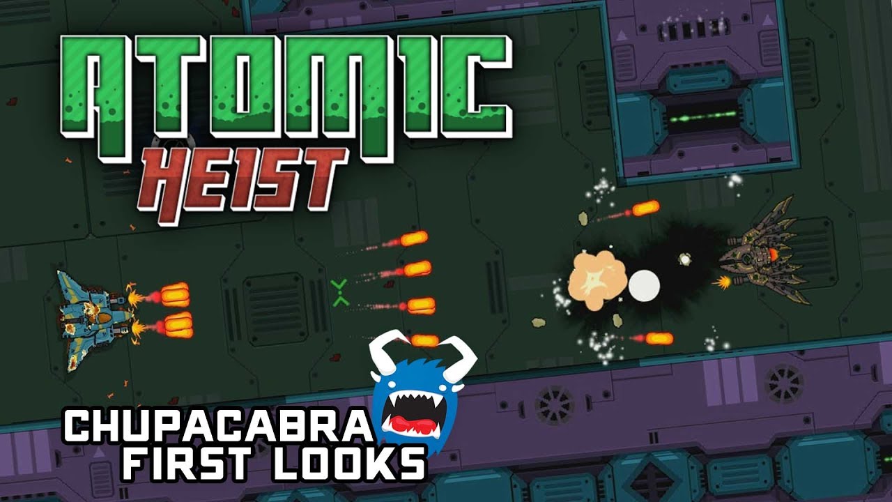 Atomic Heist - 2D Top Down Spaceship Shooter w/ Roguelike Elements Plays) YouTube