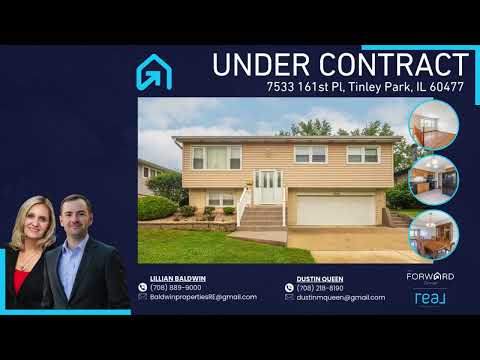 7533 161st Pl, Tinley Park, IL home video tour