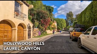 Driving Hollywood Hills, Laurel Canyon, Kirkwood Drive