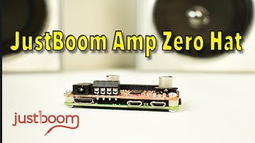 JustBoom Raspberry Pi Zero W  LossLess Audio Amplifier Hat