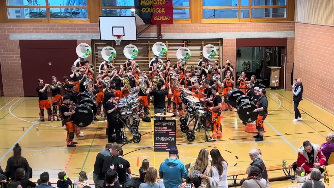 Monster-Guugger Bueri - Dua Lipa - Öffentliche Probe 2025