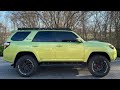 GRINCH BUILD. My Finished 2022 Toyota 4Runner TRD Pro in Lime Rush!