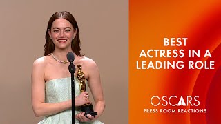 Emma Stone | Best Actress in a Leading Role | Oscars 2024 Press Room Speech by Oscars 138,817 views 1 month ago 3 minutes, 45 seconds