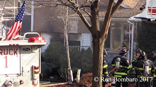 Paramus NJ Fire Department 2nd Alarm Fire 734 Gerald St OVERHAUL ONLY! Fire out on my arrival!