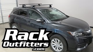 Acura RDX with Yakima BaseLine JetStream Roof Rack Crossbars