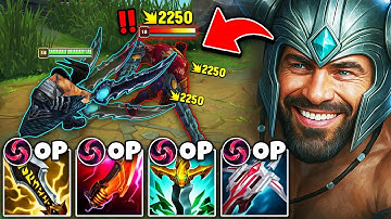 THIS TRYNDAMERE BUILD HAS NO COUNTERS! ONE SHOT ANY CHAMP IN THE GAME!