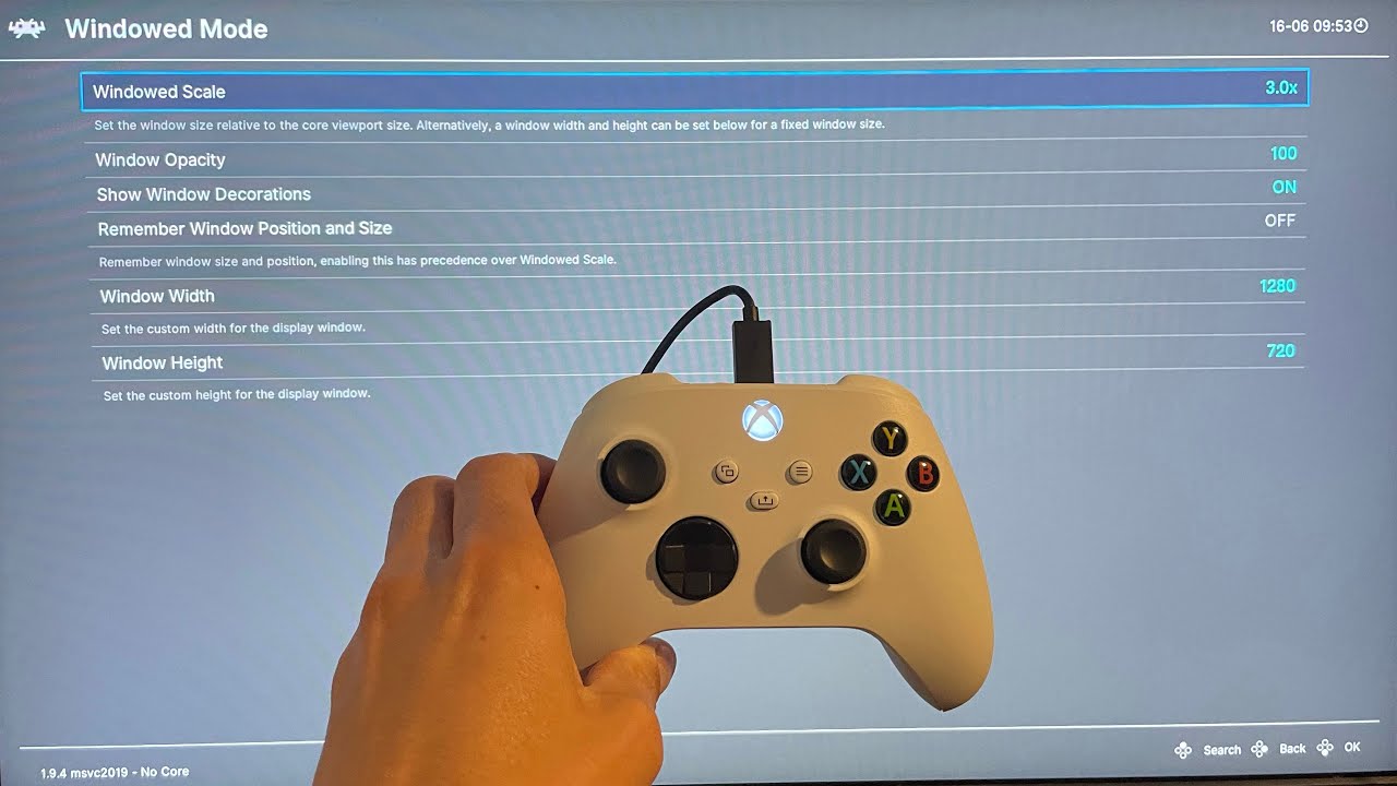 Xbox Series X/S: How to Change Windowed Mode Settings in RetroArch Tutorial! (Video Output) 2021