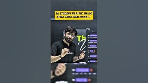 Ritik Sir “Op"😊!! #class10thphysics #physicswallah #physics