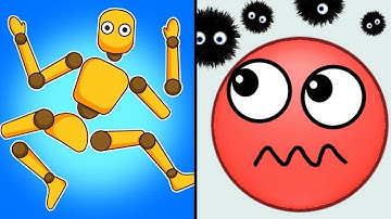 HIDE BALL vs RAGDOLL BREAK (Help me!) — Satisfying ASMR Gameplay Android, iOS Funny Videos