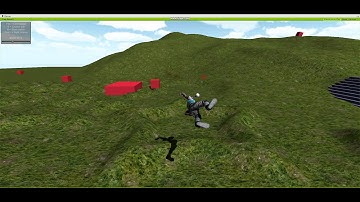 Ragdoll hit in air by bullet