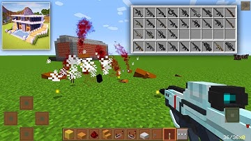 How to Make Working Weapons in CRAFT WORLD