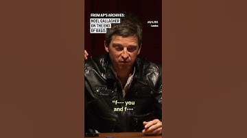 Noel Gallagher on the end of Oasis