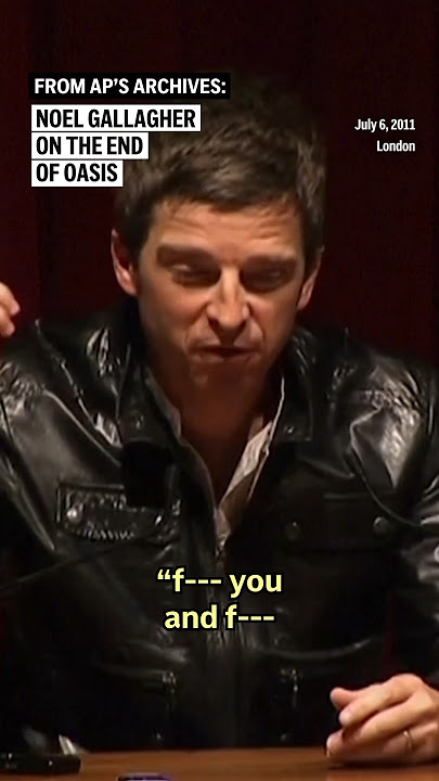 Noel Gallagher on the end of Oasis