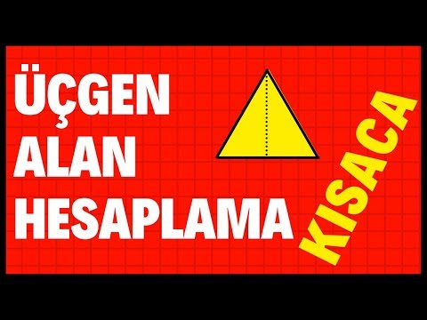 Üçgende Alan Nasıl Hesaplanır Örnekler Kısa Özet Anlatım