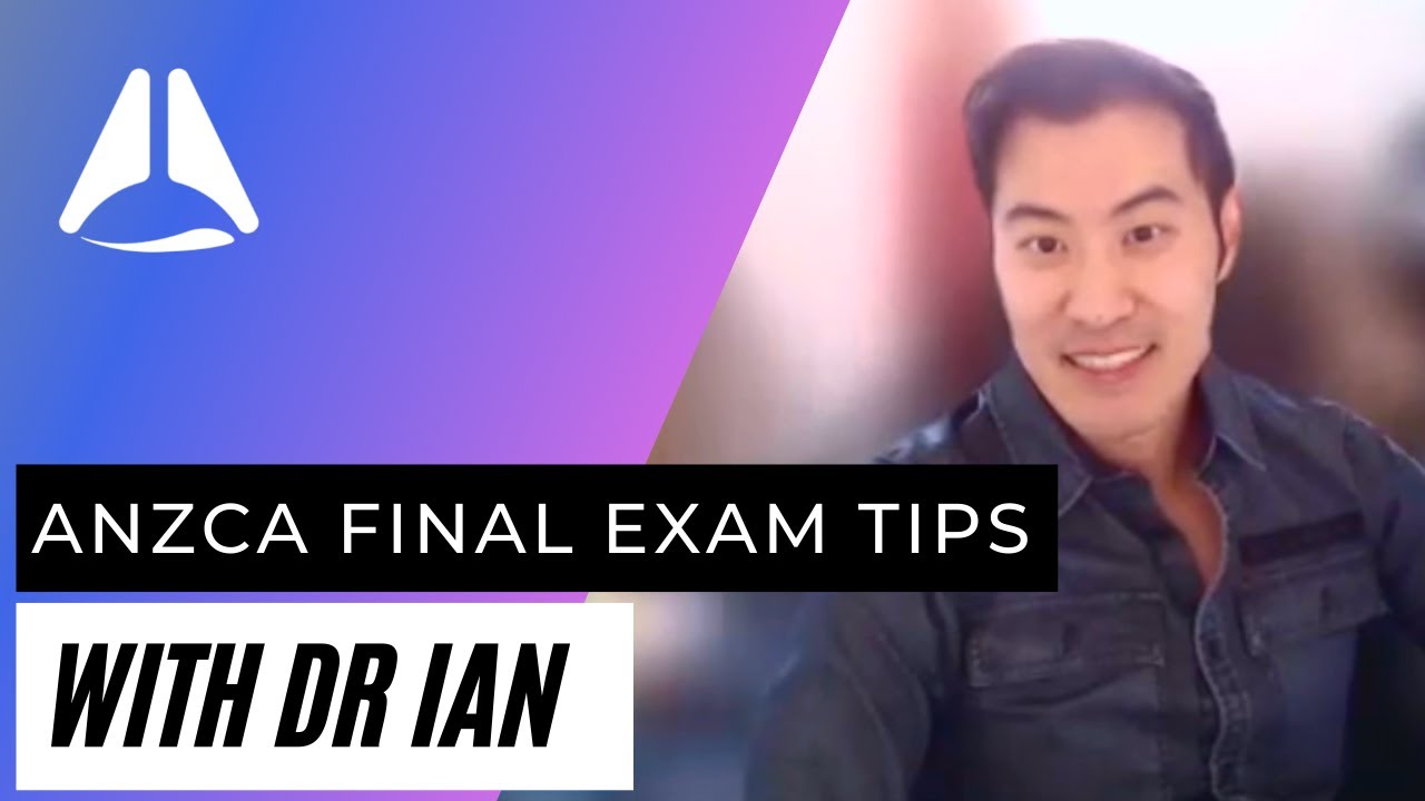 ANZCA Final Exam Tips and Strategy | Interview with Dr Ian