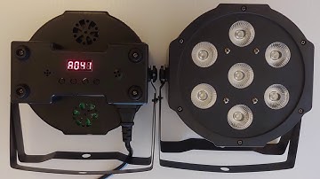 Party lights - LED light RGBW  Freestyler DMX/remote control