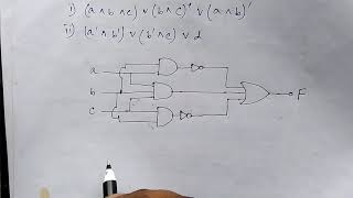 Logic circuit from boolean expression(Hindi) || MCS-212 || MCS-013