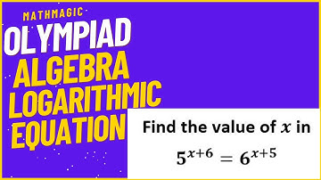 logarithmic Equation #olympiad #math #logarithm