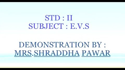Standard:II  , Subject: EVS  , Topic:How to keep water safe