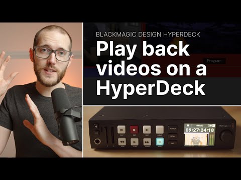 HyperDeck video playback troubleshooting steps // Show and Tell Ep.90